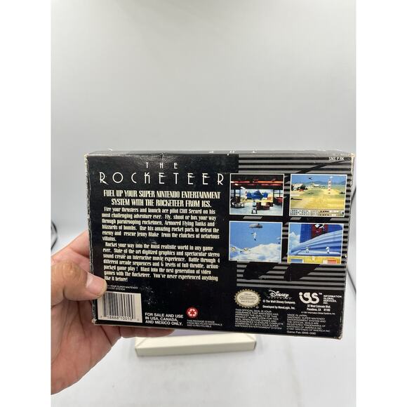The Rocketeer SNES With Original Box + Protector Case - Picture 7 of 16
